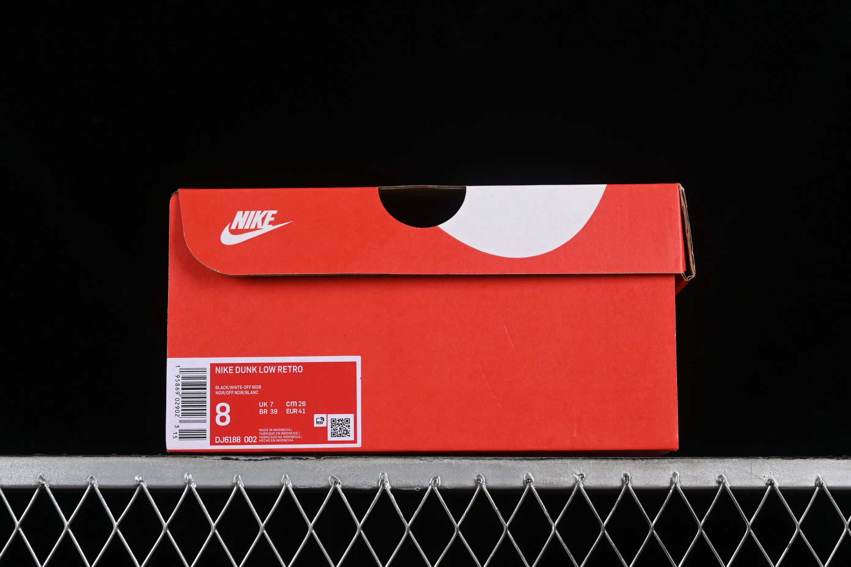 All categories Nk SB Dunk series Nk SB Dunk Low low-top sneakers Nk Dunk Low Retro pure black and white SB low-top sports and leisure sneakers DJ6188-002